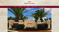 Desktop Screenshot of hamptonhallclubsc.com
