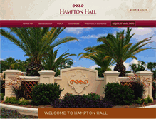 Tablet Screenshot of hamptonhallclubsc.com